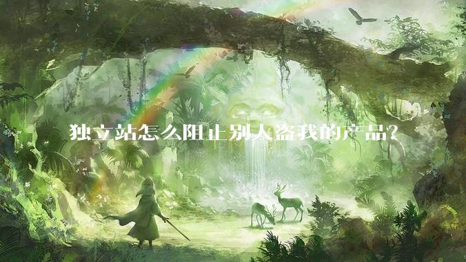 独立站怎么阻止别人盗我的产品？